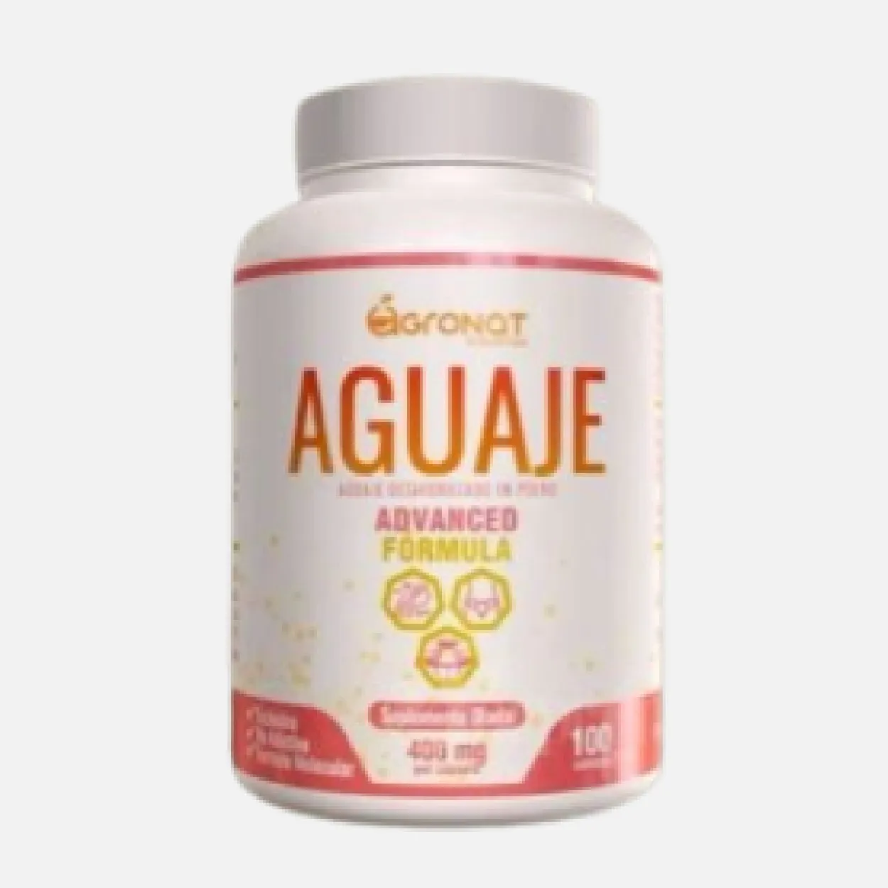 Imagen de AGRONAT - AGUAJE CAPSULA 100 UND