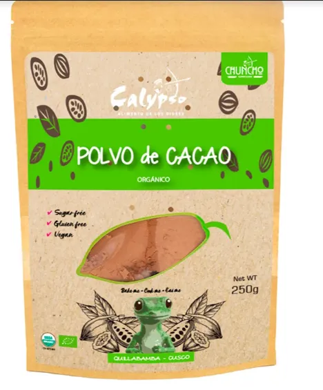 Imagen de Polvo de Cacao Orgánico Calypso 250 gr