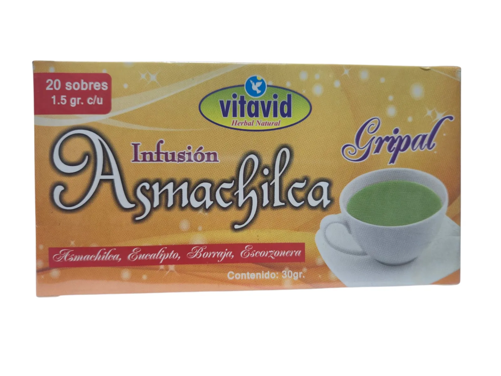 Imagen de VITAVID Asmachilca Antigripal - 20 filtrantes