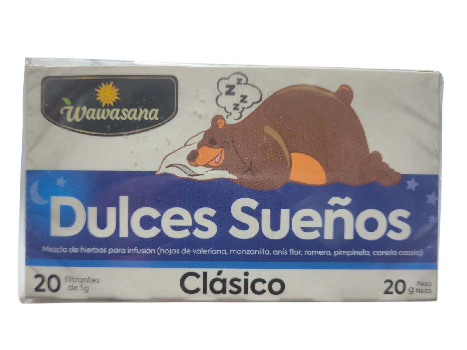 Imagen de WAWASANA DULCES SUEÑOS – 20 FILTRANTES