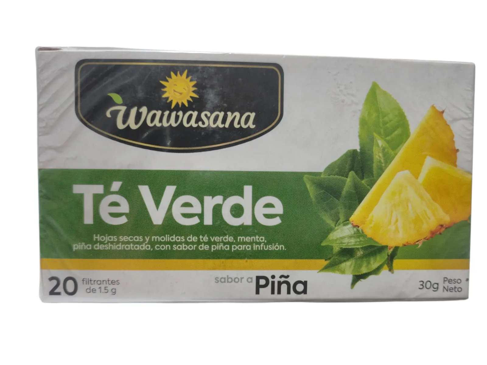 Imagen de WAWASANA TÉ VERDE PIÑA – 20 FILTRANTES