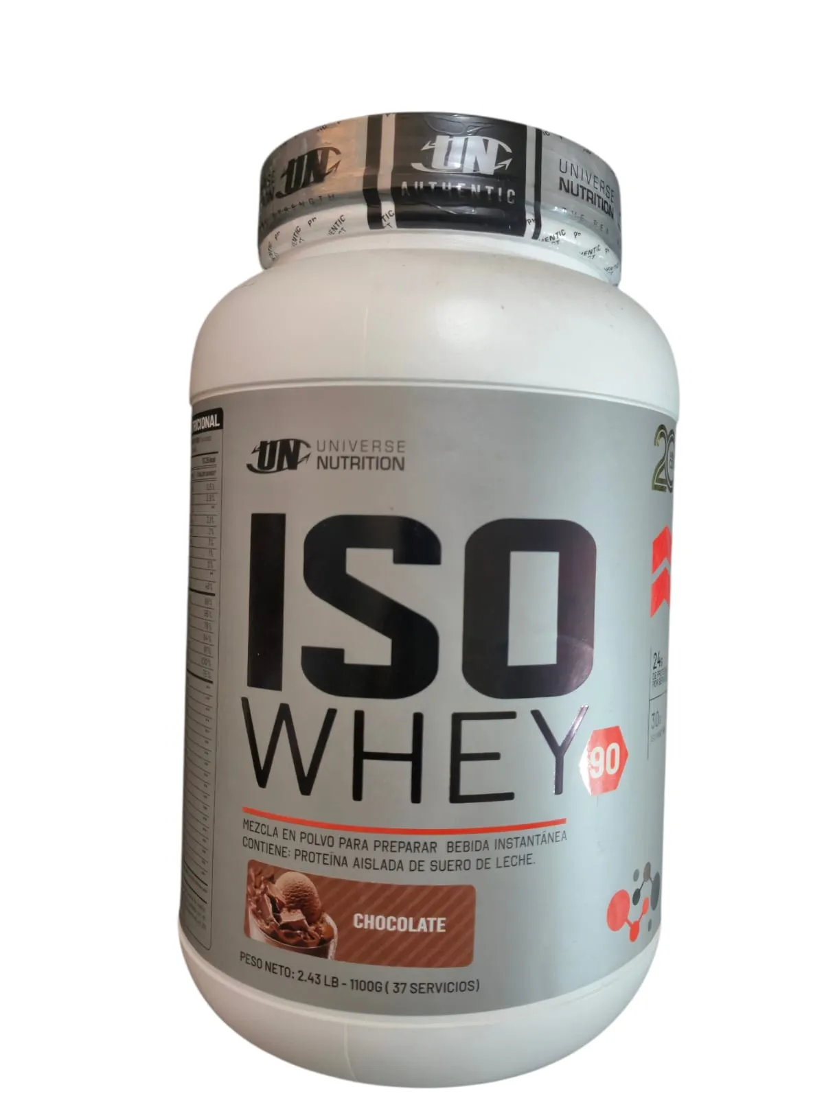 Imagen de UN ISO WHEY 90 –100GR (Proteína de suero aislada)